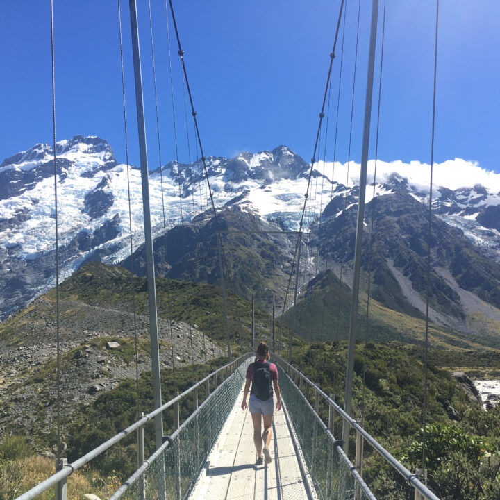 Hooker Valley Track in Nieuw-Zeeland